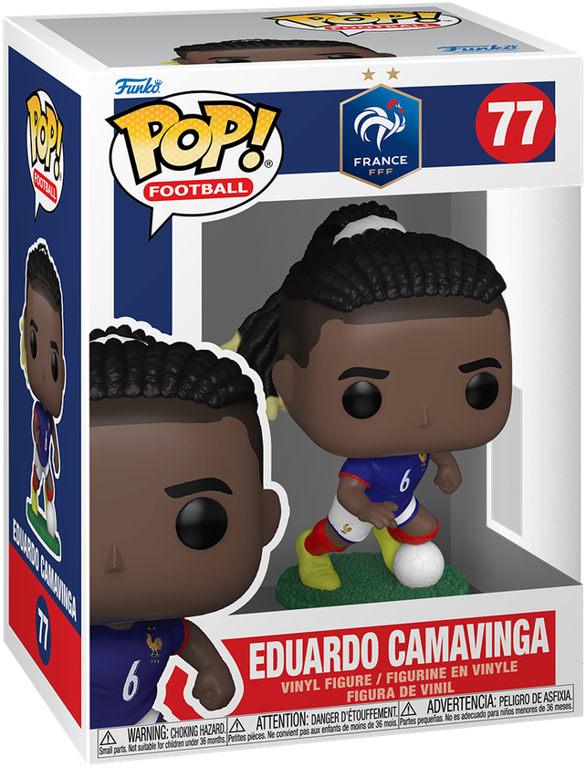 Football: France - Eduardo Camavinga Pop! Vinyl