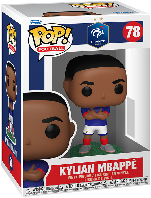 Football: France - Kylian Mbappe Pop! Vinyl