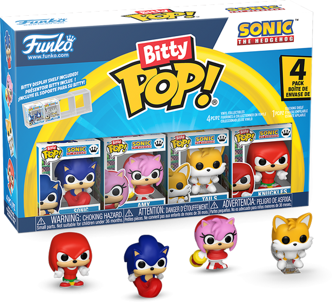 Sonic the Hedgehog – Sonic Bitty Pop! 4-Pack