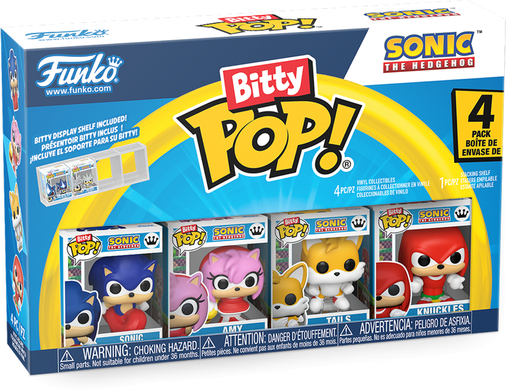 Sonic the Hedgehog – Sonic Bitty Pop! 4-Pack