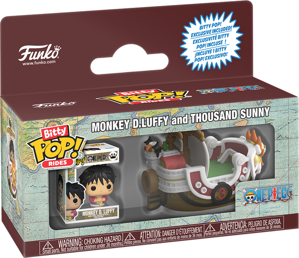 One Piece – Luffy with Thousand Sunny Bitty Pop! Ride