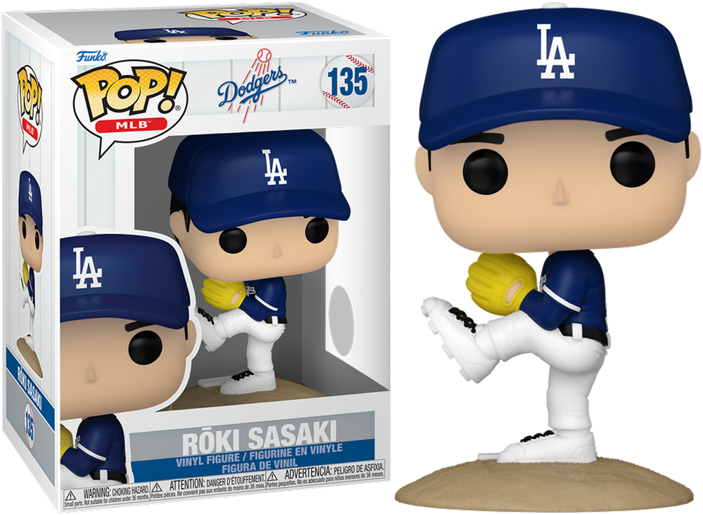 MLB: Dodgers – ¡Roki Sasaki Pop! Vinilo