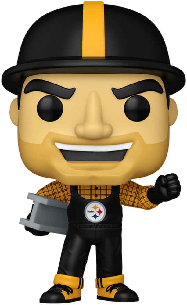 NFL: Pittsburg Steelers – Steely McBeam Mascot Pop! Vinyl