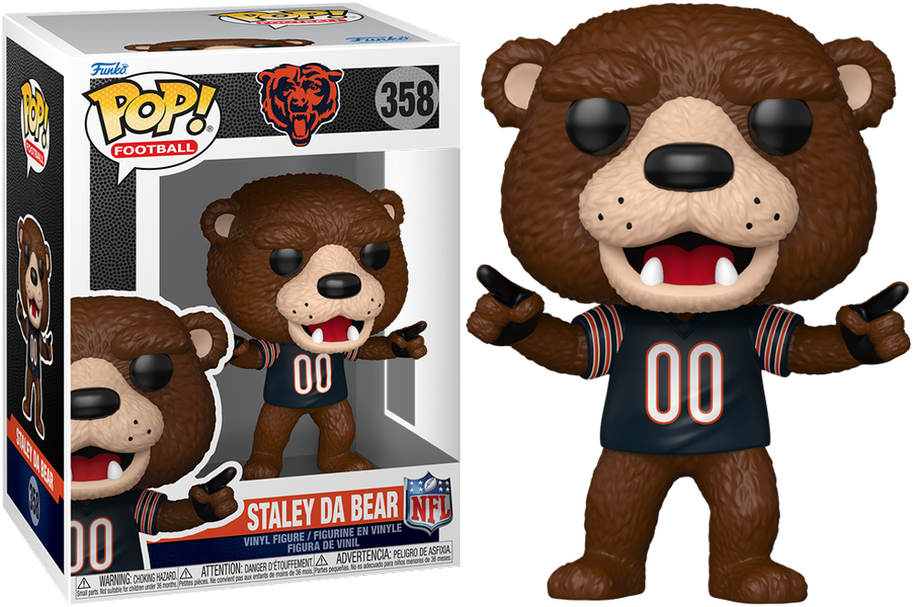 NFL: Mascots – Chicago Bears Staley Pop! Vinyl