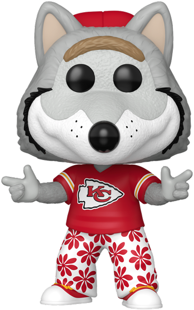 NFL: Mascots – Kansas Chiefs Wolf Pop! Vinyl
