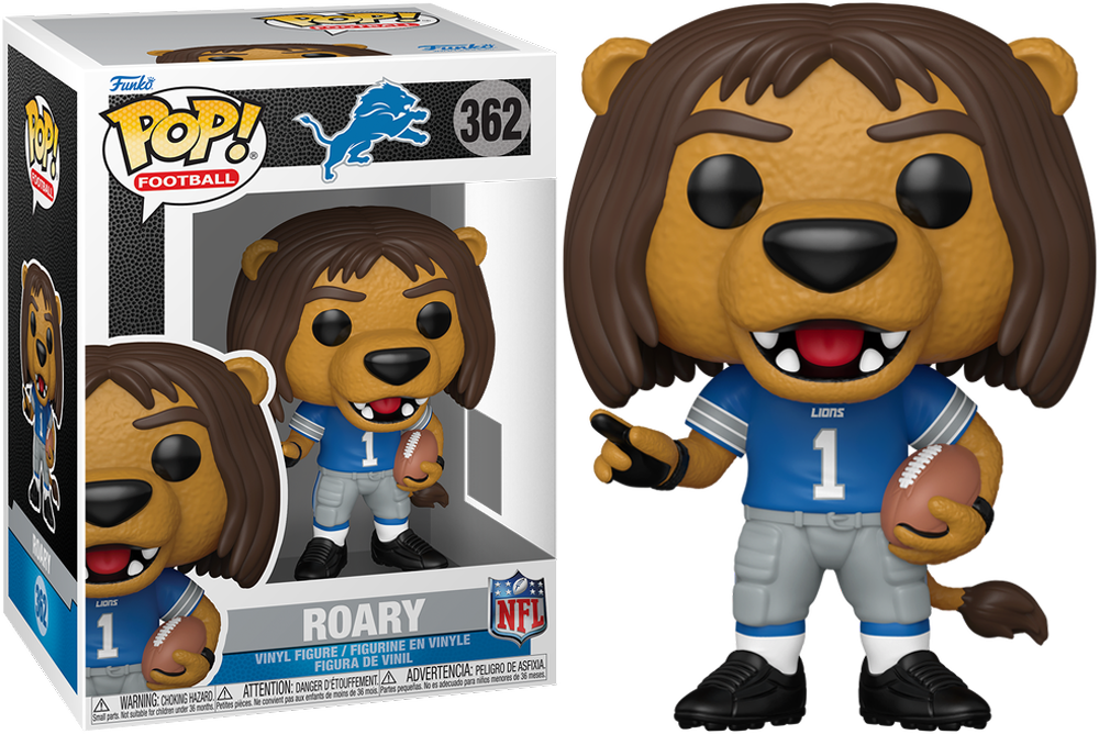 NFL: Mascots – Detroit Lions Roary Pop! Vinyl