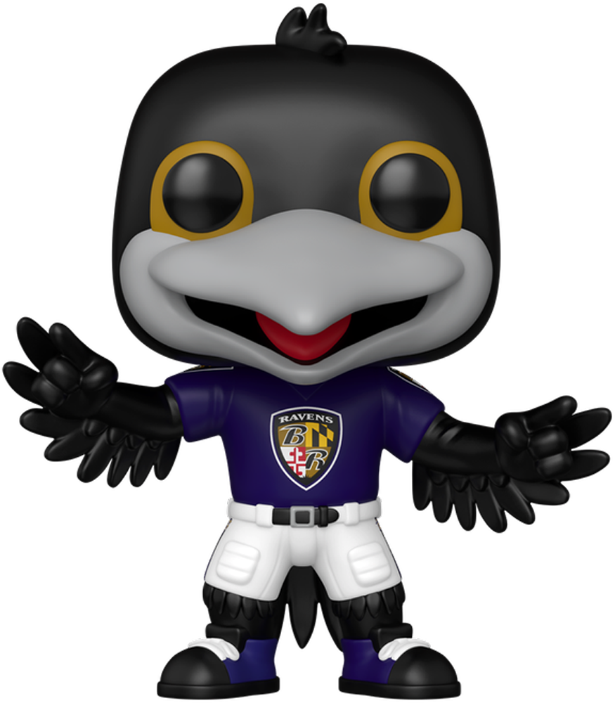 NFL: Mascots – Baltimore Ravens Poe Pop! Vinyl