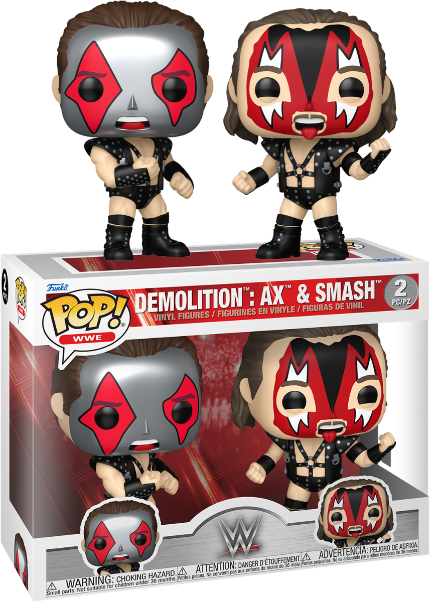 WWE – Demolition (Metallic) Pop! Vinyl 2-Pack