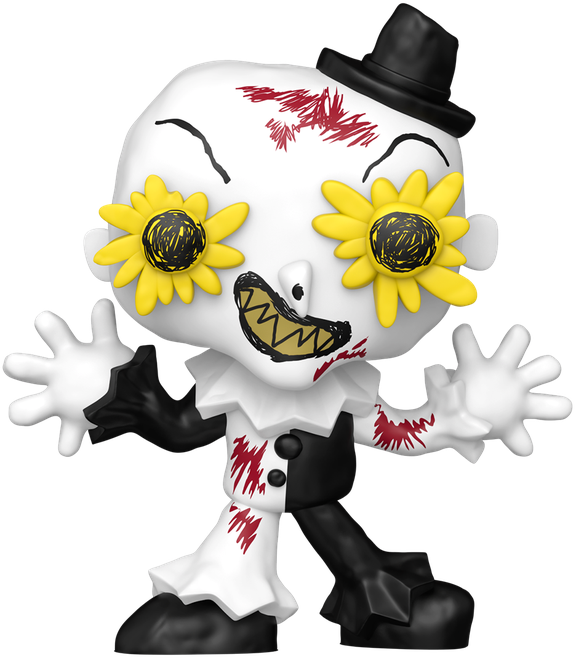 Terrorífico - Art el Payaso (Estilizado con Garabatos) Pop! Vinilo