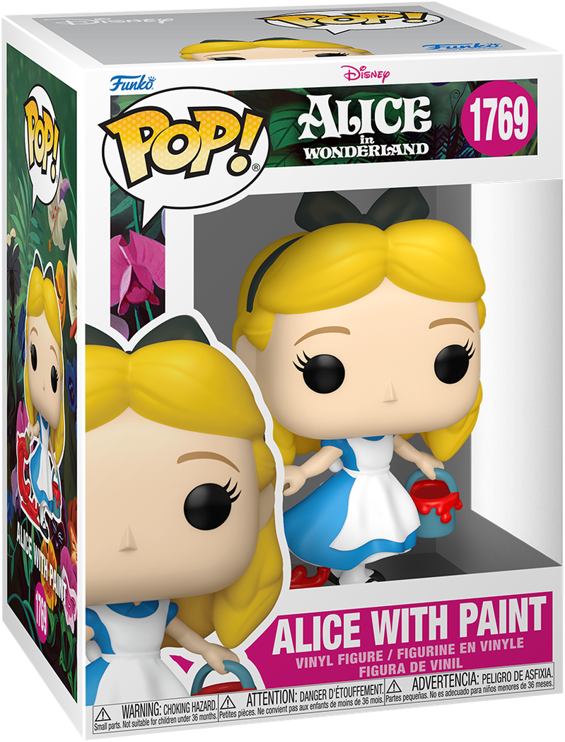 Alice in Wonderland (1951) – Alice with Paint Pop! Vinyl
