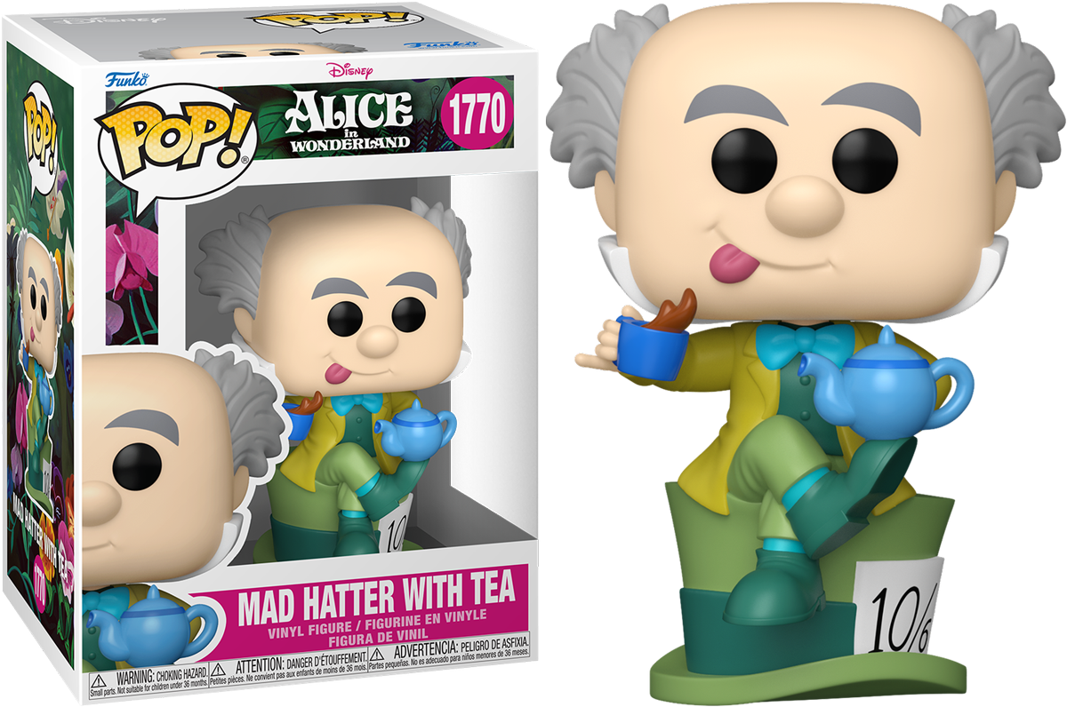 Alice in Wonderland (1951) – Mad Hatter with Tea Pop! Vinyl