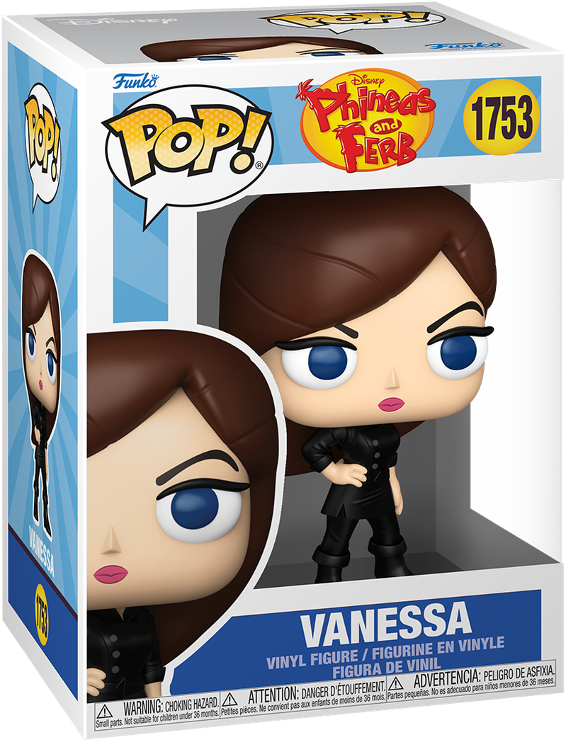 Phineas y Ferb – ¡Vanessa Pop! Figura de vinilo