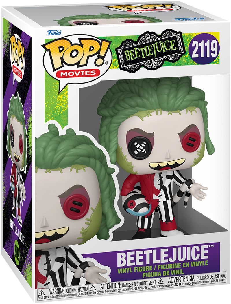 Beetlejuice – Beetlejuice Patchwork Pop! Vinyl