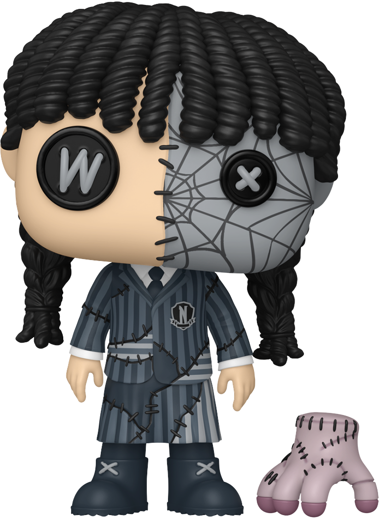 Wednesday (TV) – Wednesday & Thing Patchwork Pop! Vinyl