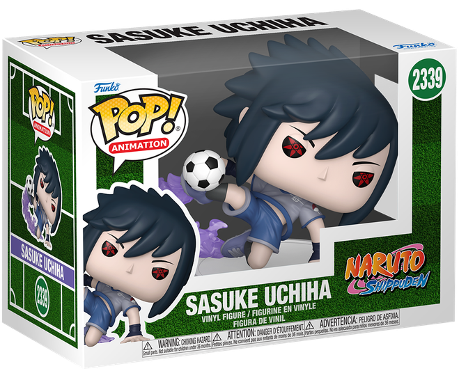 Naruto - Sasuke (Fútbol) Pop! Vinilo