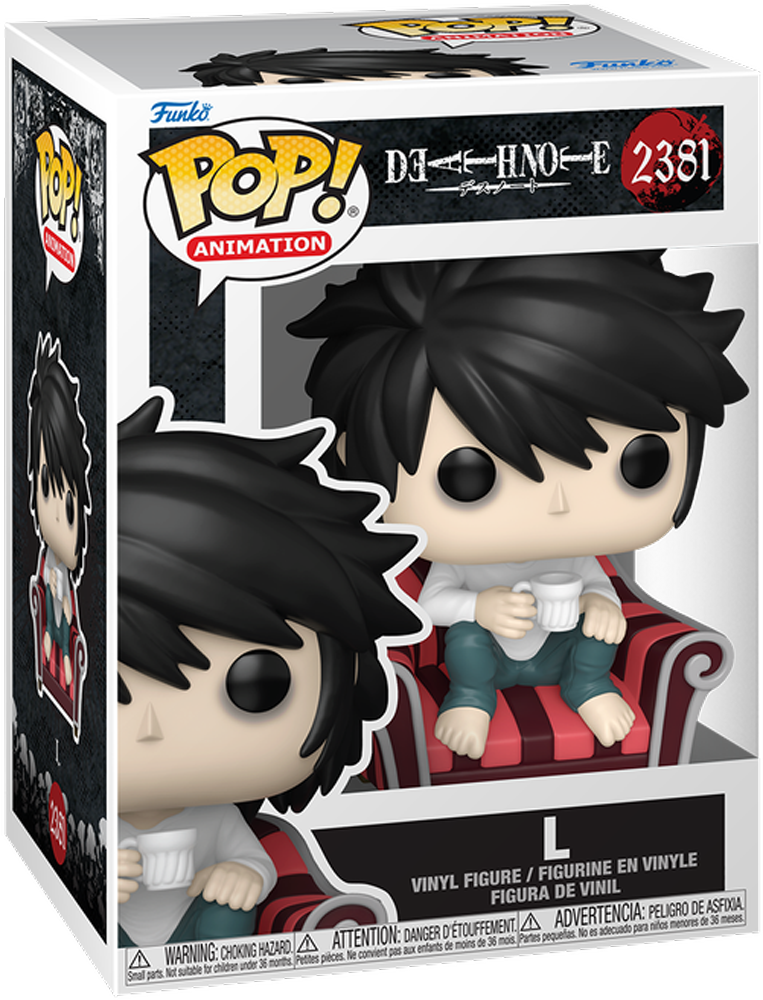 Death Note – L (on Chair) Pop! Vinyl