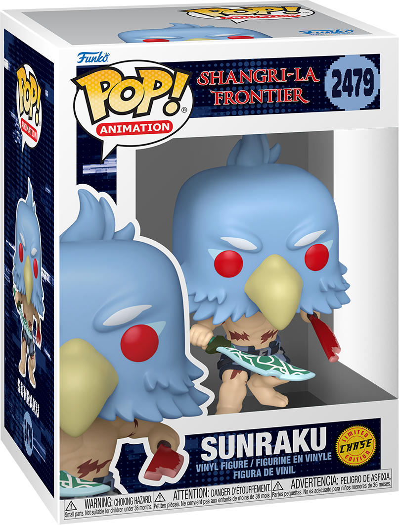 Shangri-La Frontier – Sunraku (with Chase) Pop! Vinyl