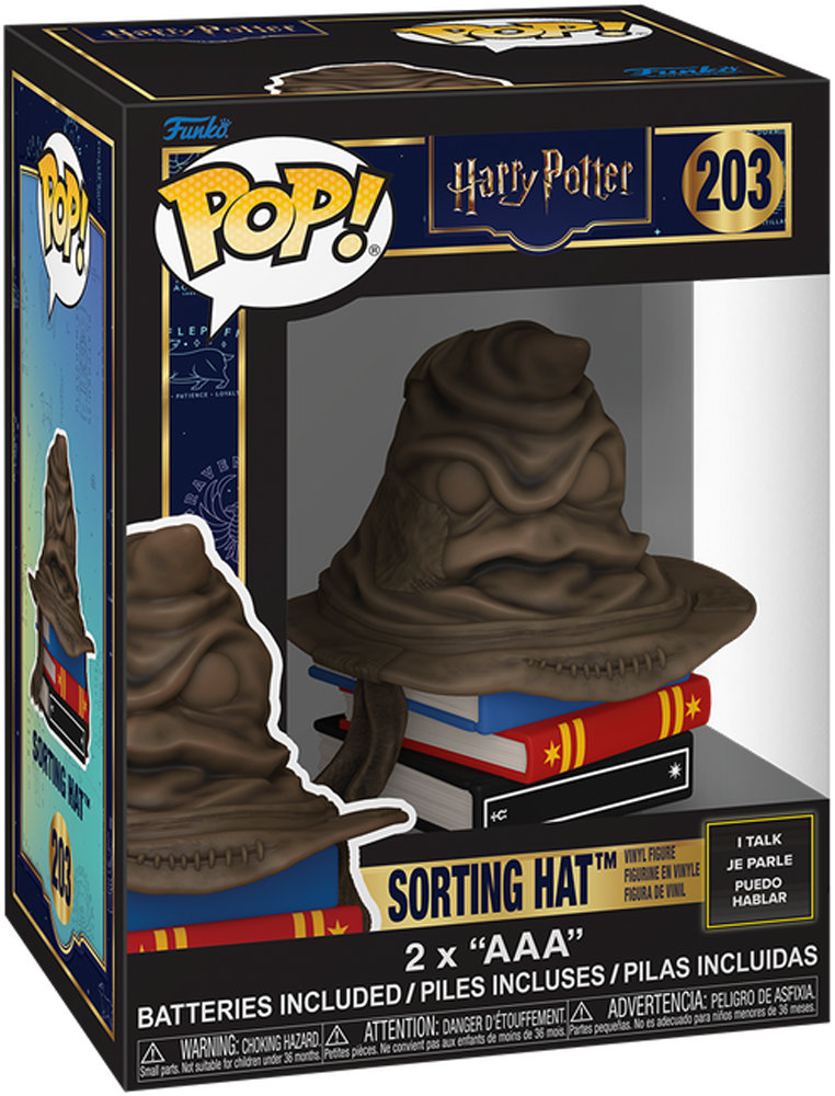Harry Potter – Sorting Hat Pop! Vinyl (with Sound Effects)