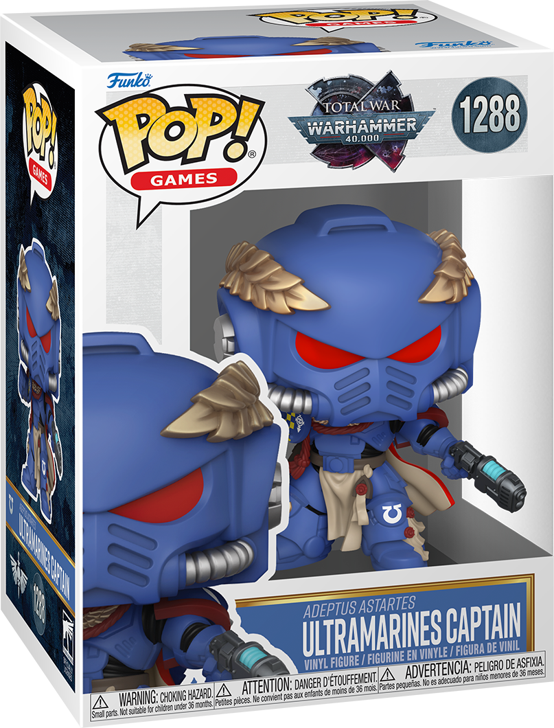 Total War: Warhammer 40,000 – Ultramarines Captain Pop! Vinyl