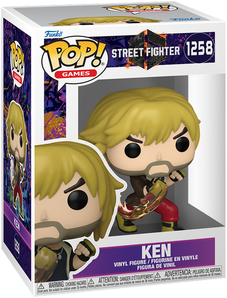 Street Fighter 6 – Ken Pop! Vinyl