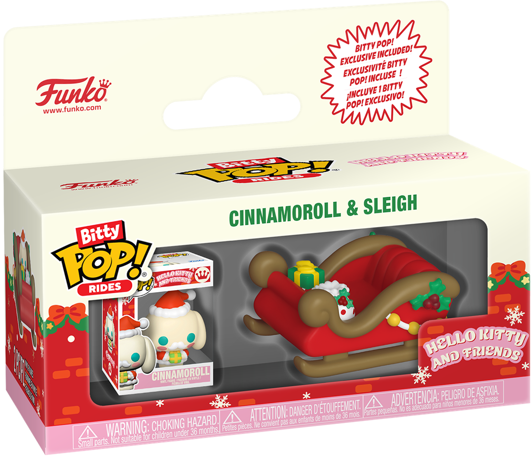 Hello Kitty – Cinnamoroll con Trineo Bitty Pop! Ride