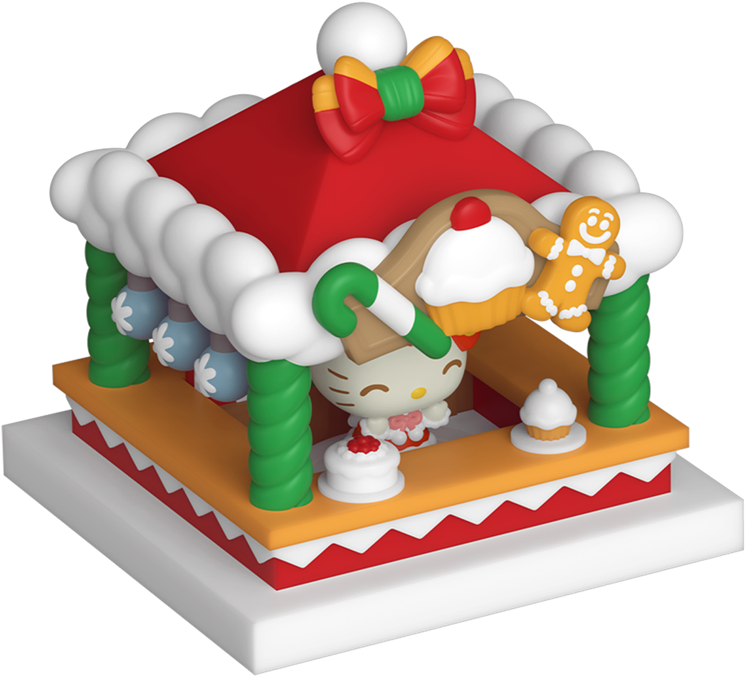 Hello Kitty – Hello Kitty with Merry Market Bitty Pop! Town