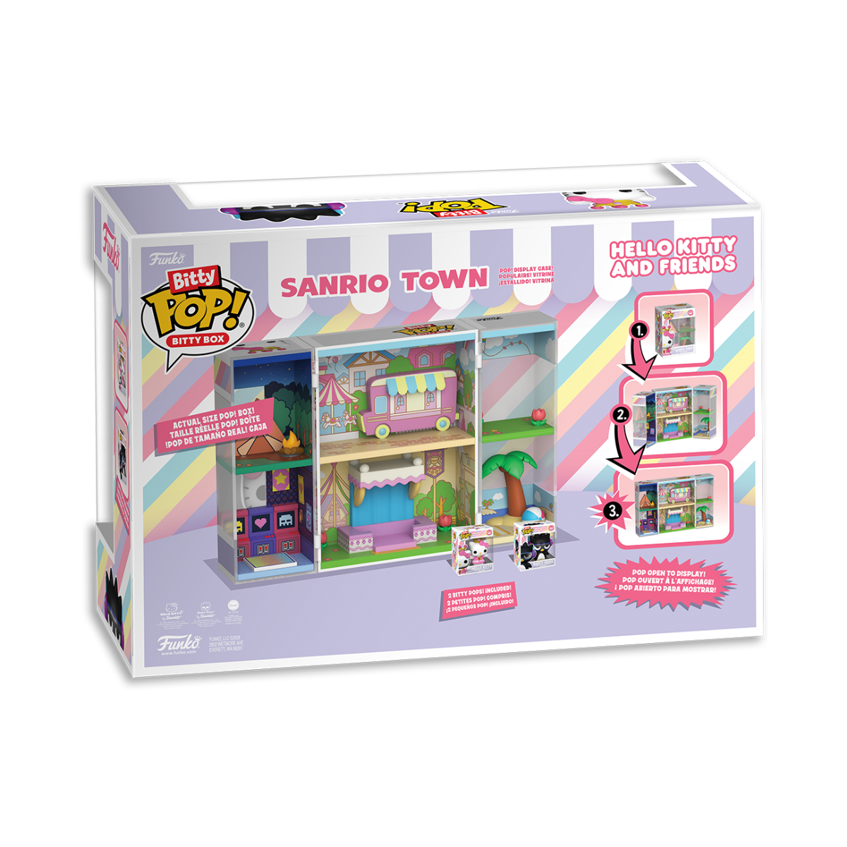 Hello Kitty – Sanrio Town Bitty Pop! Playset