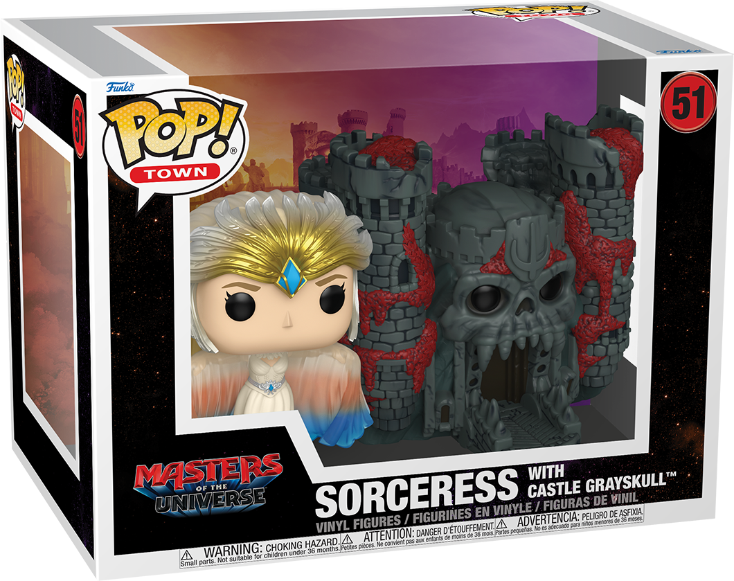 Masters of the Universe (2026) - Castle Grayskull with Sorceress Pop! Town Vinyl