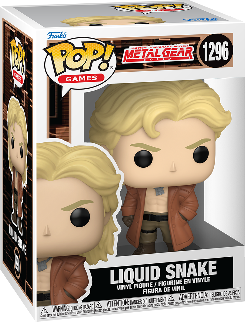 Metal Gear Solid – ¡Pop! Vinyl de Liquid Snake