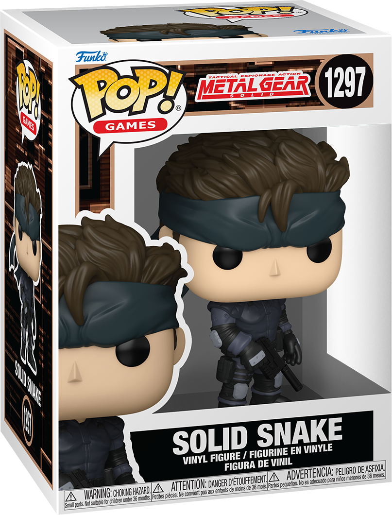 Metal Gear Solid – ¡Pop! Vinyl de Solid Snake