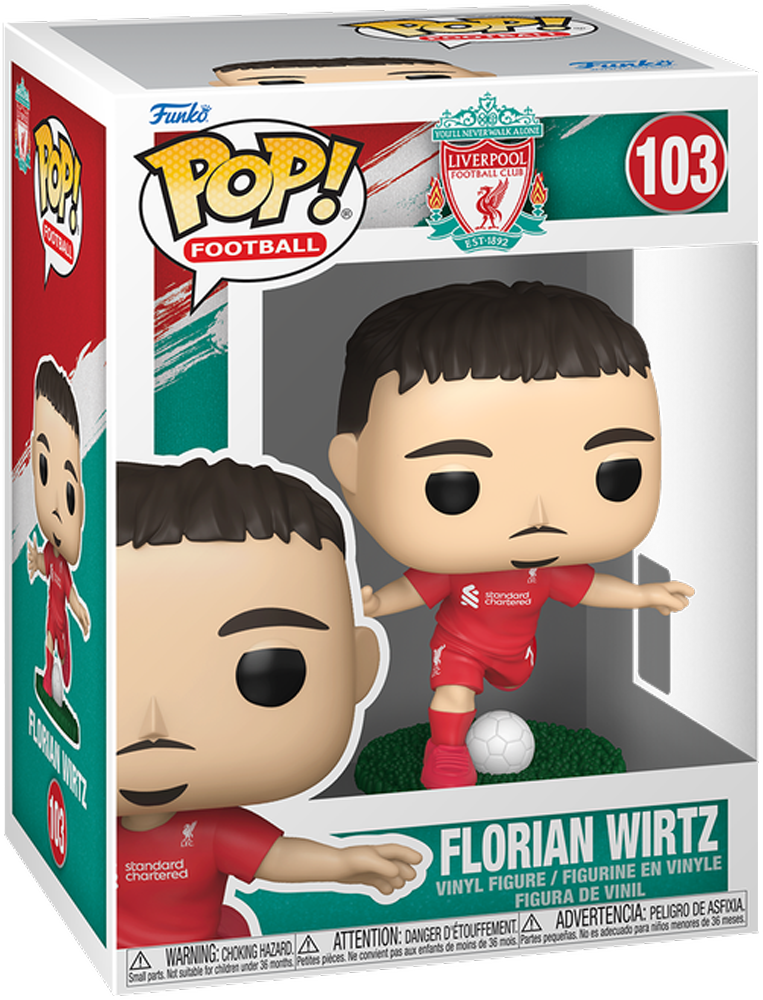 Fútbol: Liverpool – Florian Wirtz Pop! Vinilo
