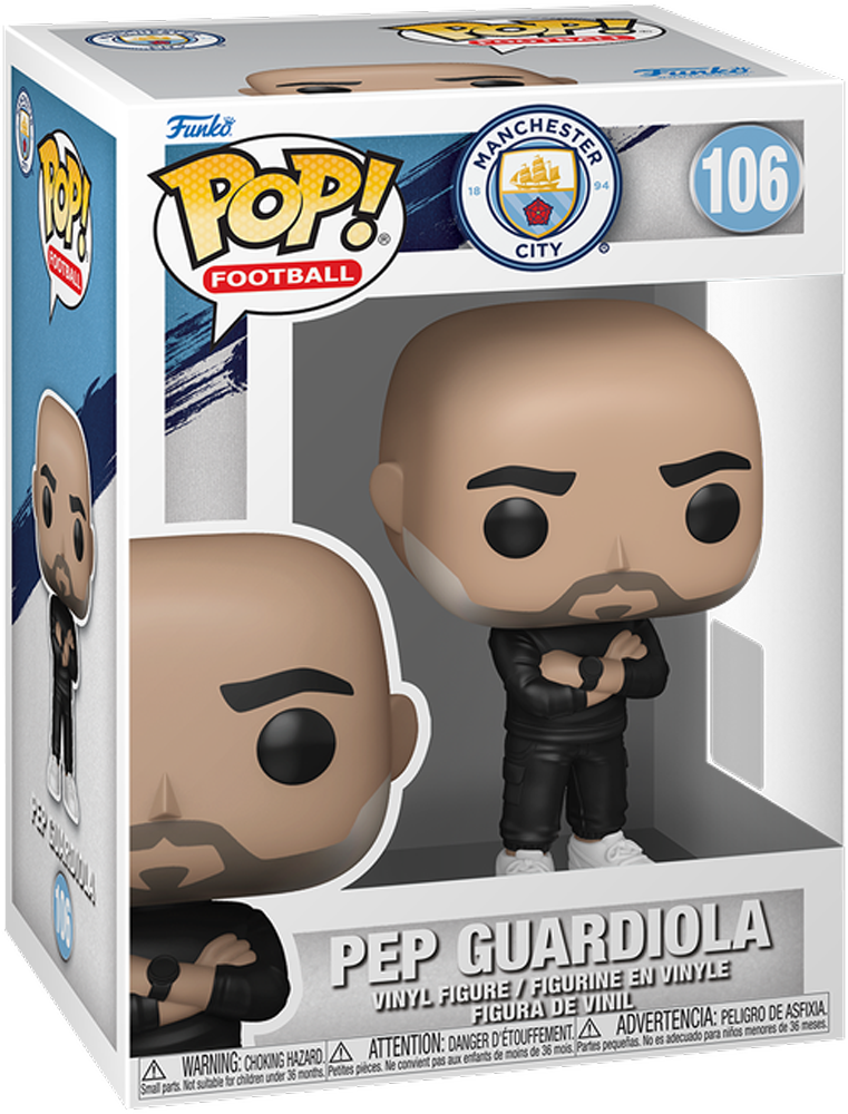 Fútbol: Manchester City – Pep Guardiola Pop! Vinilo
