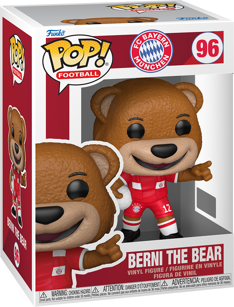 Football: Bayern Munich – Berni the Bear Pop! Vinyl
