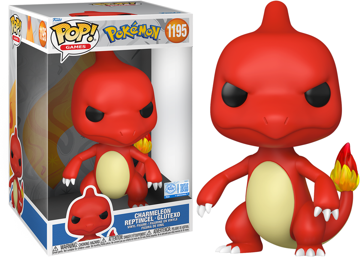 Pokemon – Charmeleon 10″ Pop! Vinyl