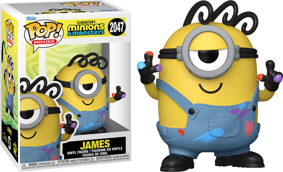 Minions 3 – James Pop! Vinyl