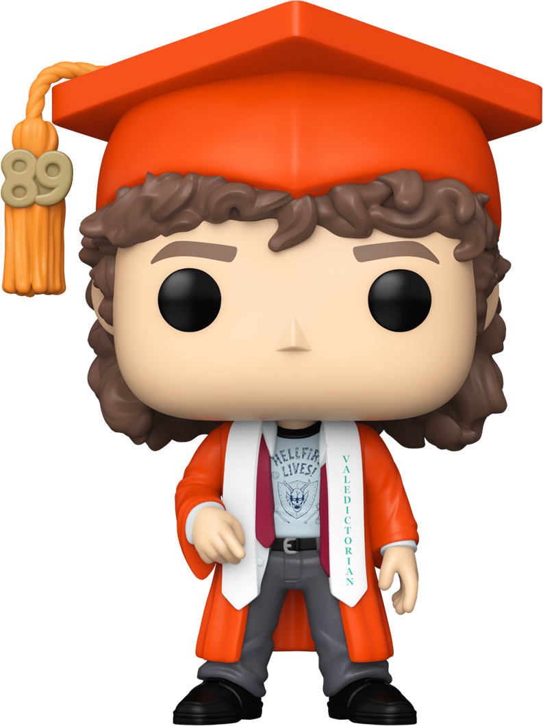 Stranger Things - Dustin Henderson (Graduado) Pop! Vinilo