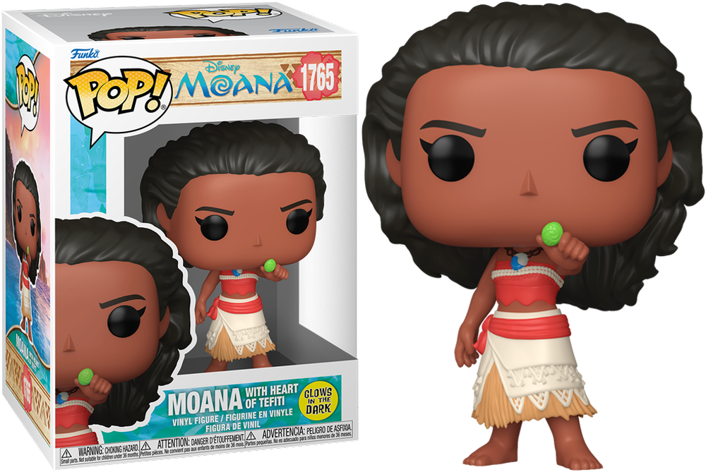 Moana - Moana with Heart of Tefiti Glow Pop! Vinyl