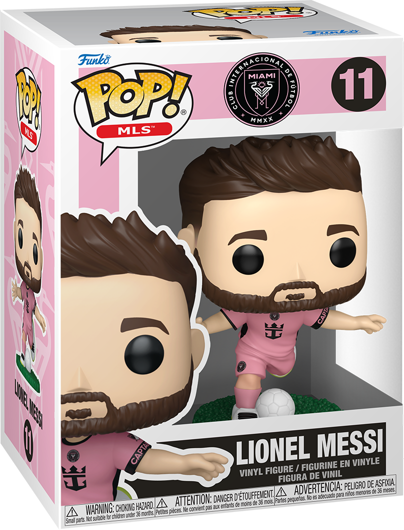MLS: Inter Miami - Lionel Messi (Pink Kit) Pop! Vinyl