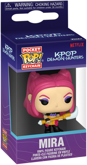 K-Pop Demon Hunters - Mira Pop! Keychain