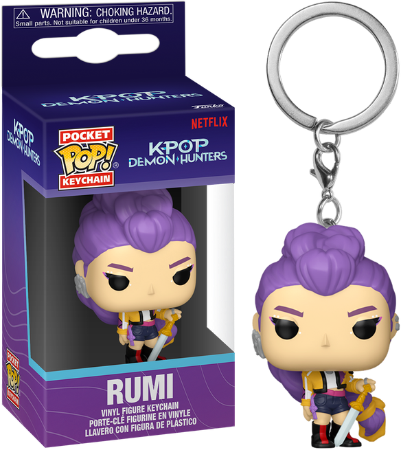 K-Pop Demon Hunters - Rumi Pop! Keychain