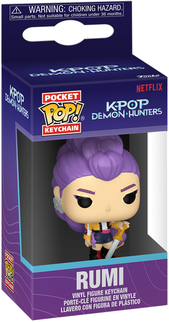K-Pop Demon Hunters - Rumi Pop! Keychain