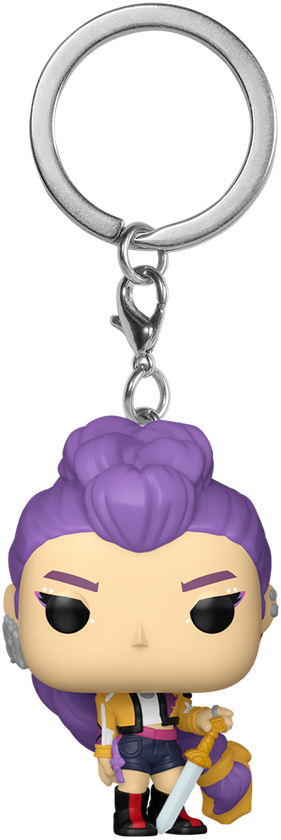 K-Pop Demon Hunters - Rumi Pop! Keychain