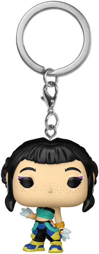 K-Pop Demon Hunters - Zoey Pop! Keychain