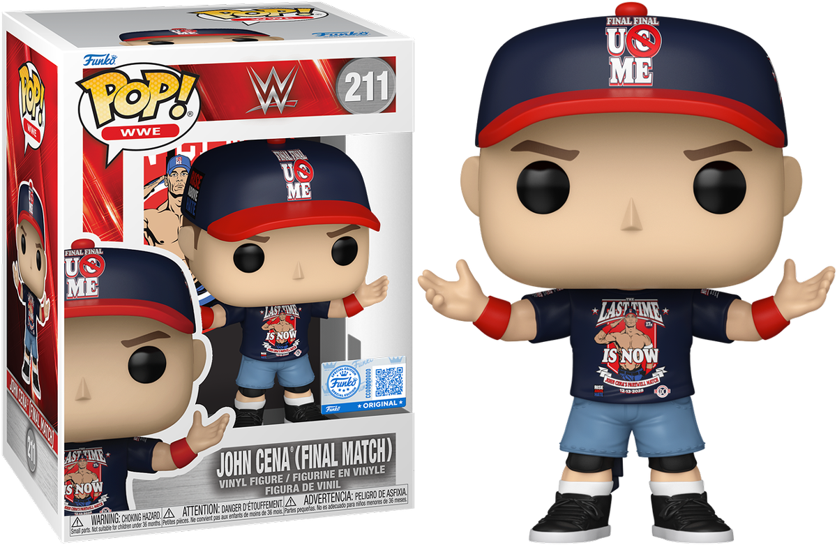 WWE - John Cena (Combate final) ¡Pop! Vinilo