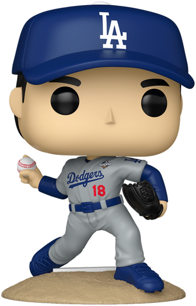 MLB: Dodgers – Yoshinobu Yamamoto (MVP ’25) Pop! Vinyl