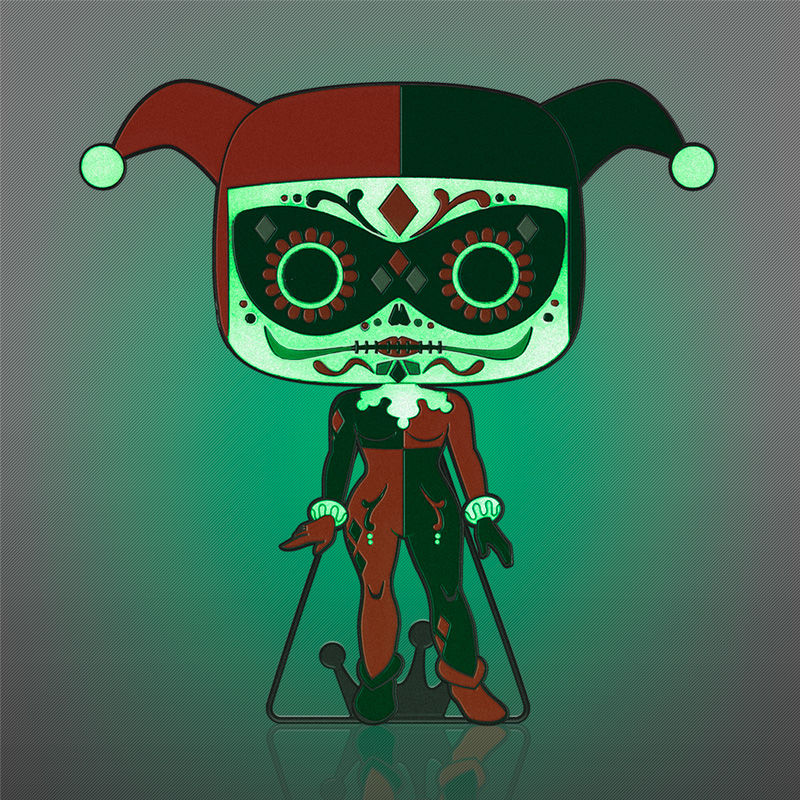 DC Comics - Harley Quinn Day of Dead 4" Pop! Pin
