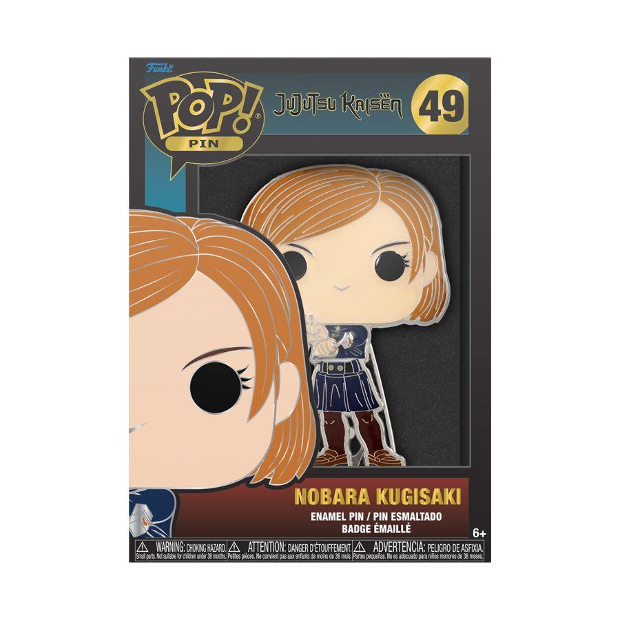 FUNJKPP0003 Jujutsu Kaisen - Nobara Kugisaki 4" Enamel Pop! Pin - Funko - Titan Pop Culture