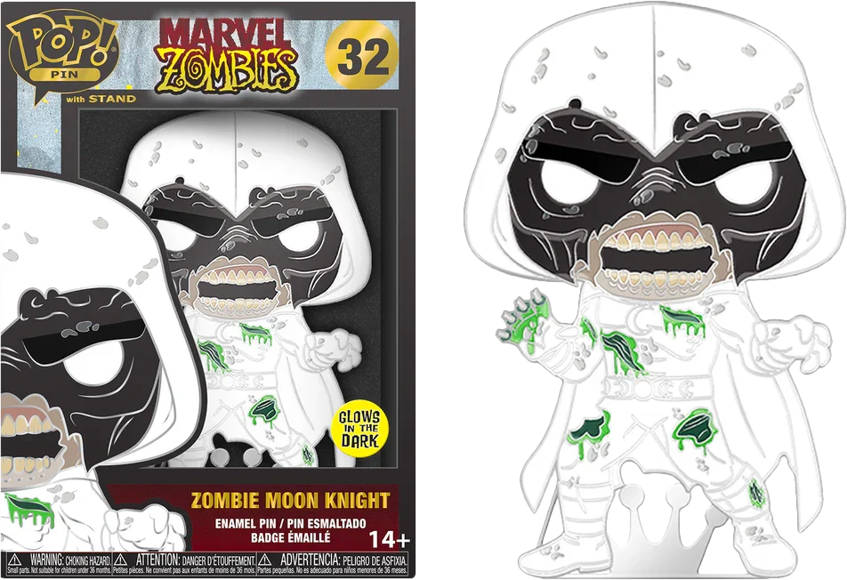 Marvel Comics - Figura Pop! de 4" de Zombie Moon Knight