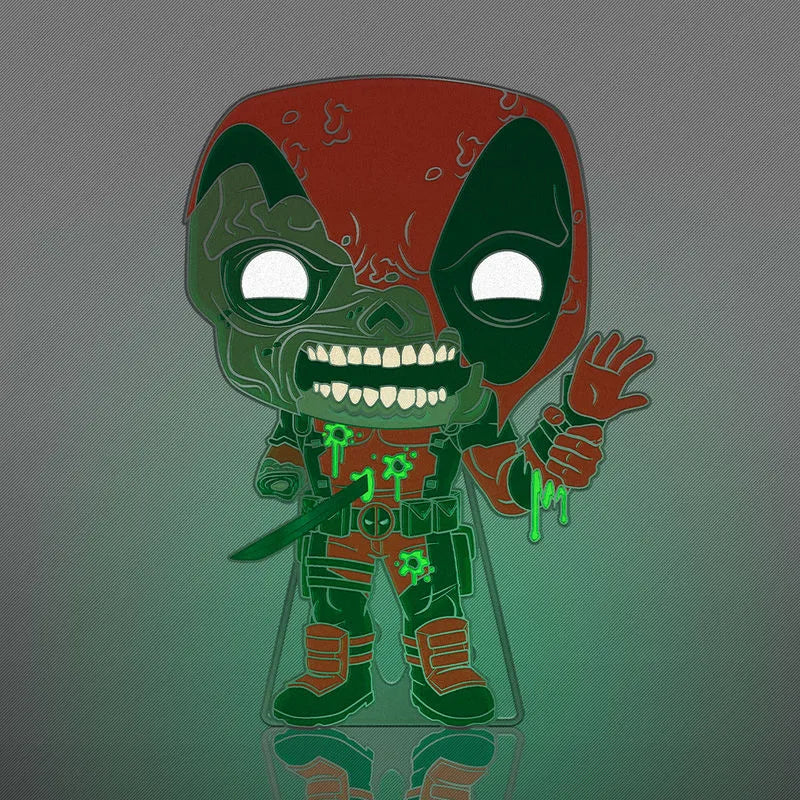 Marvel Comics - Figura Pop! de Deadpool zombi de 4"