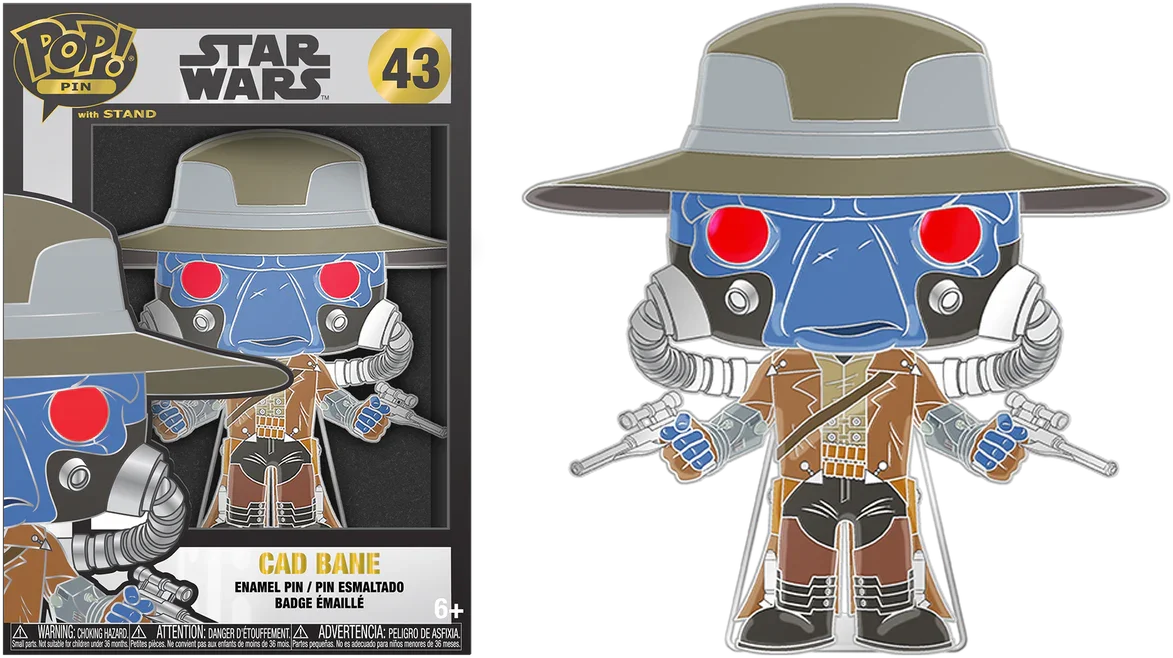 Star Wars: La Guerra de los Clones - Figura Pop! de Cad Bane de 4"